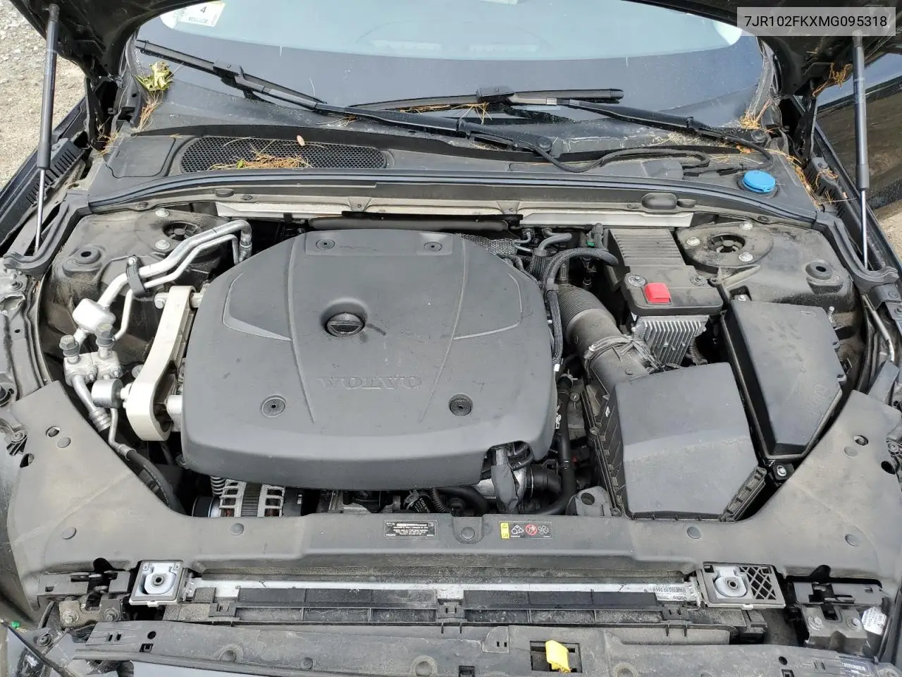 2021 Volvo S60 T5 Momentum VIN: 7JR102FKXMG095318 Lot: 58238835