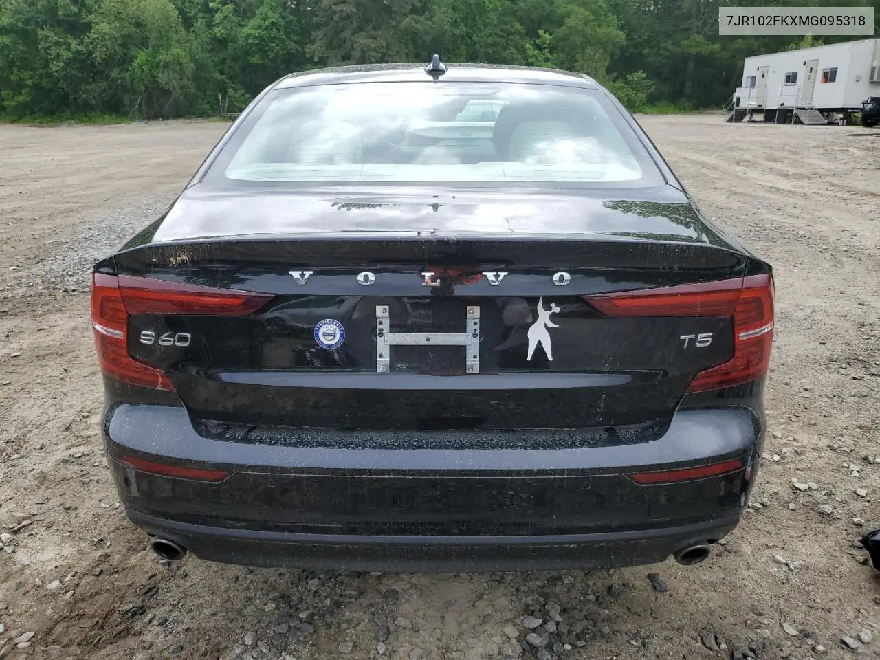 2021 Volvo S60 T5 Momentum VIN: 7JR102FKXMG095318 Lot: 58238835