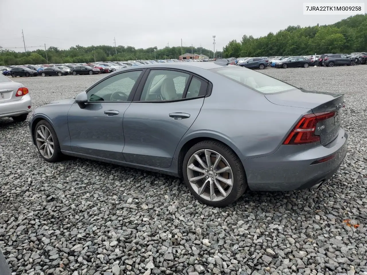 2021 Volvo S60 T6 Momentum VIN: 7JRA22TK1MG09258 Lot: 60595455