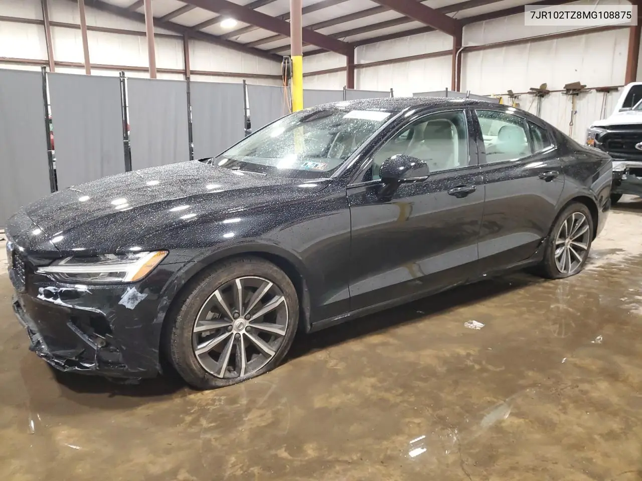 2021 Volvo S60 T5 Momentum VIN: 7JR102TZ8MG108875 Lot: 63189635