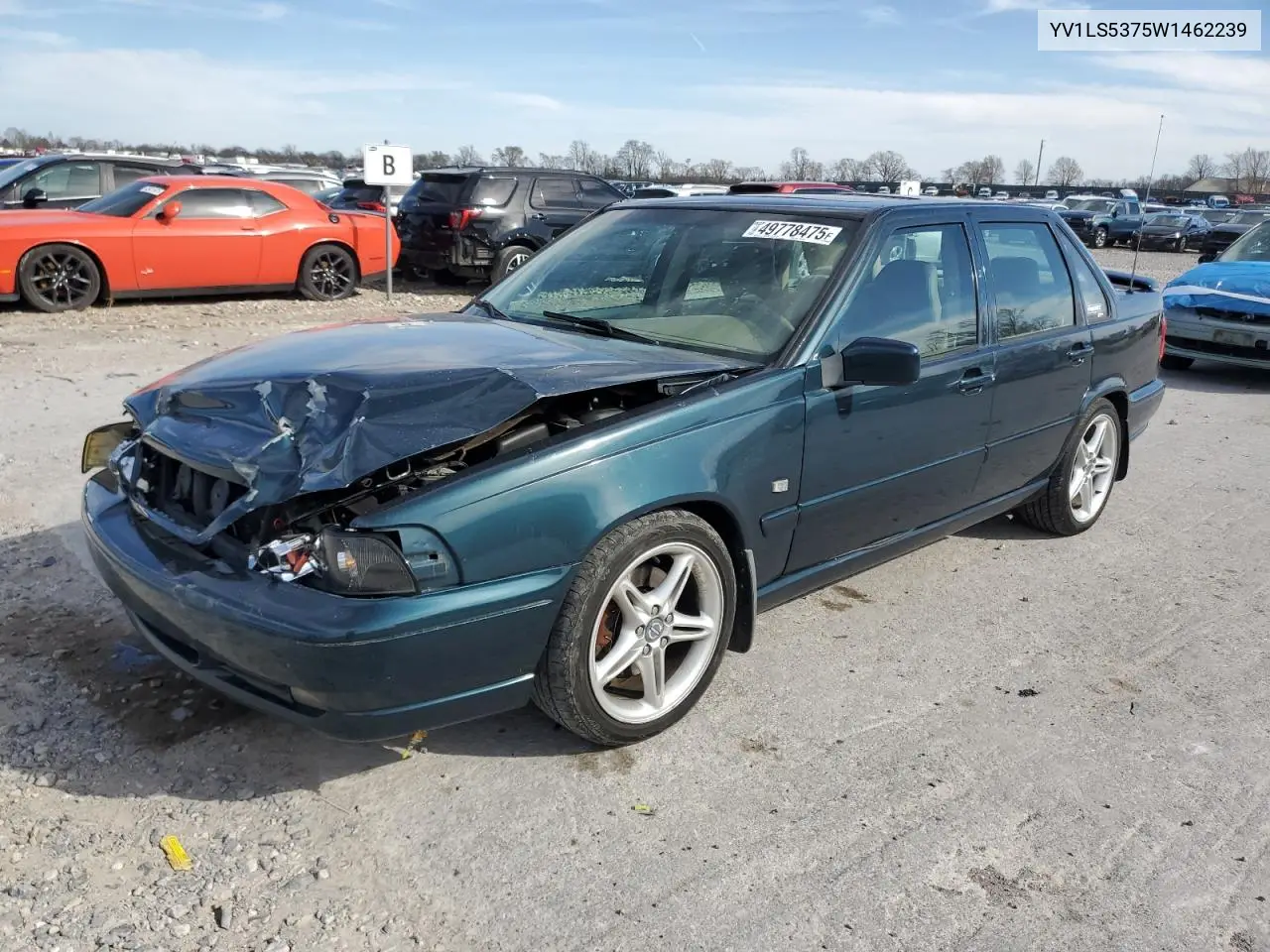 1998 Volvo S70 T5 Turbo VIN: YV1LS5375W1462239 Lot: 49778475