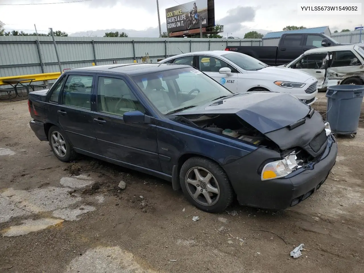 1998 Volvo S70 Glt VIN: YV1LS5673W1549052 Lot: 55245115