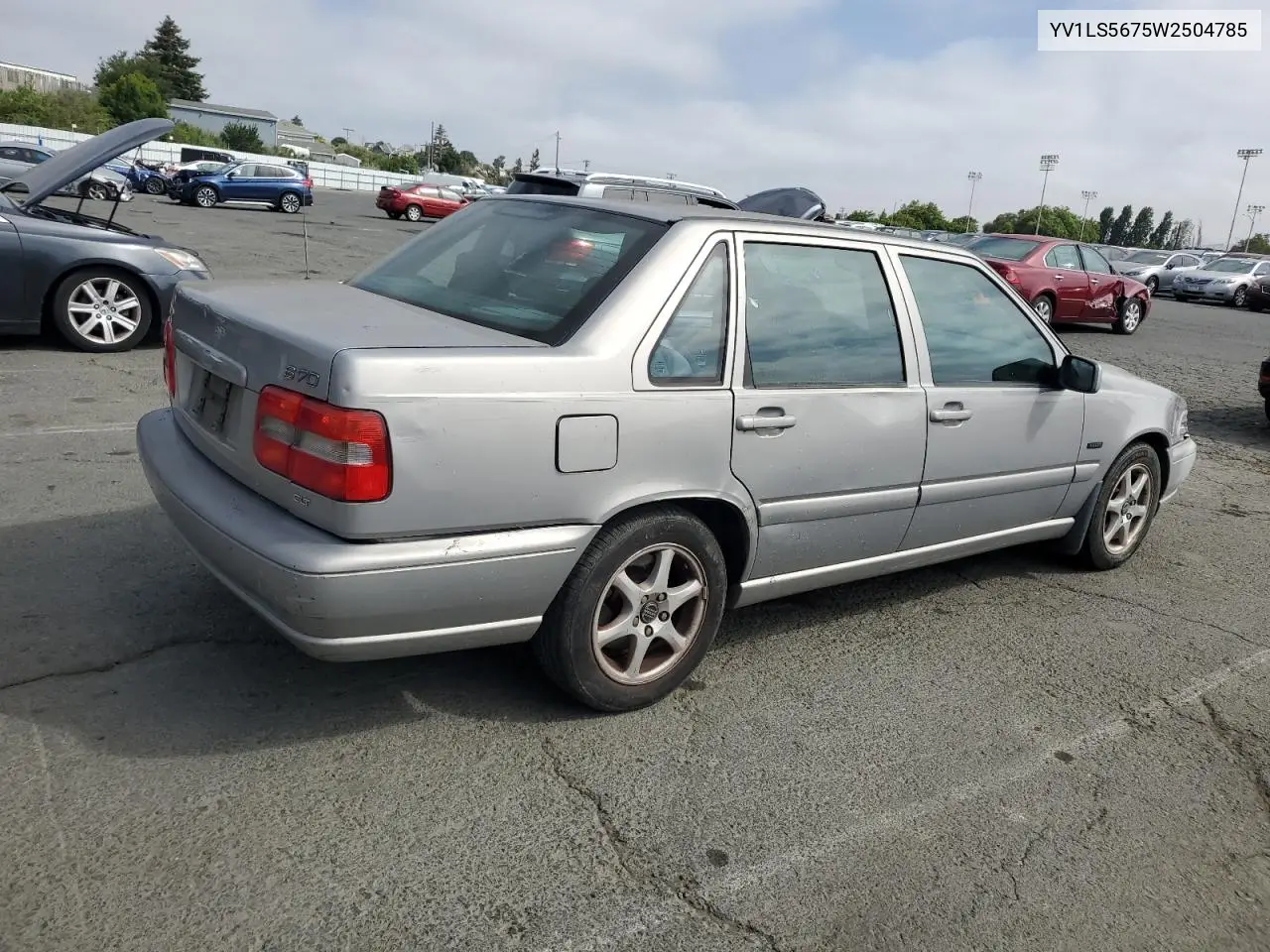 1998 Volvo S70 Glt VIN: YV1LS5675W2504785 Lot: 59796505