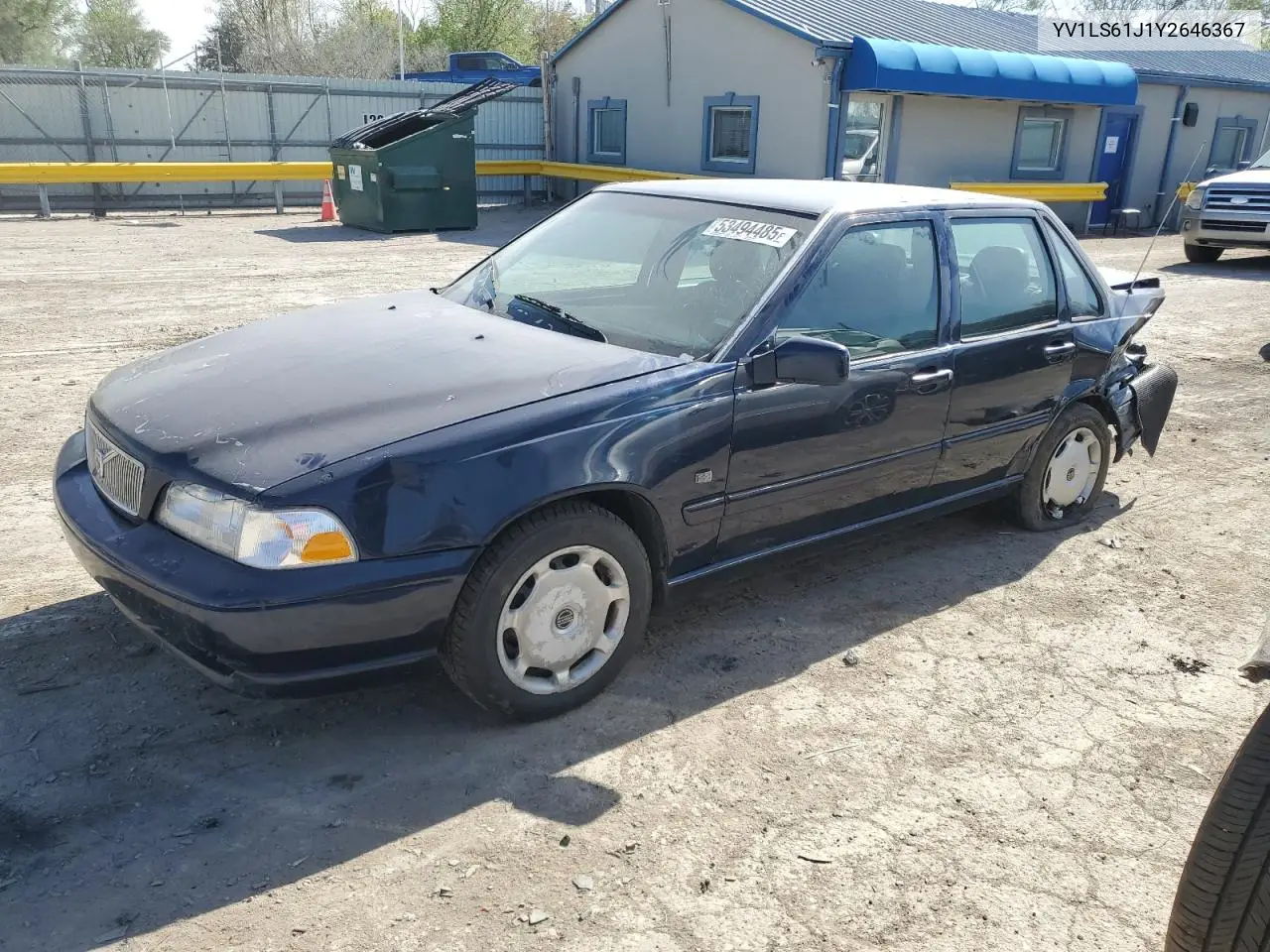 2000 Volvo S70 Base VIN: YV1LS61J1Y2646367 Lot: 53494485