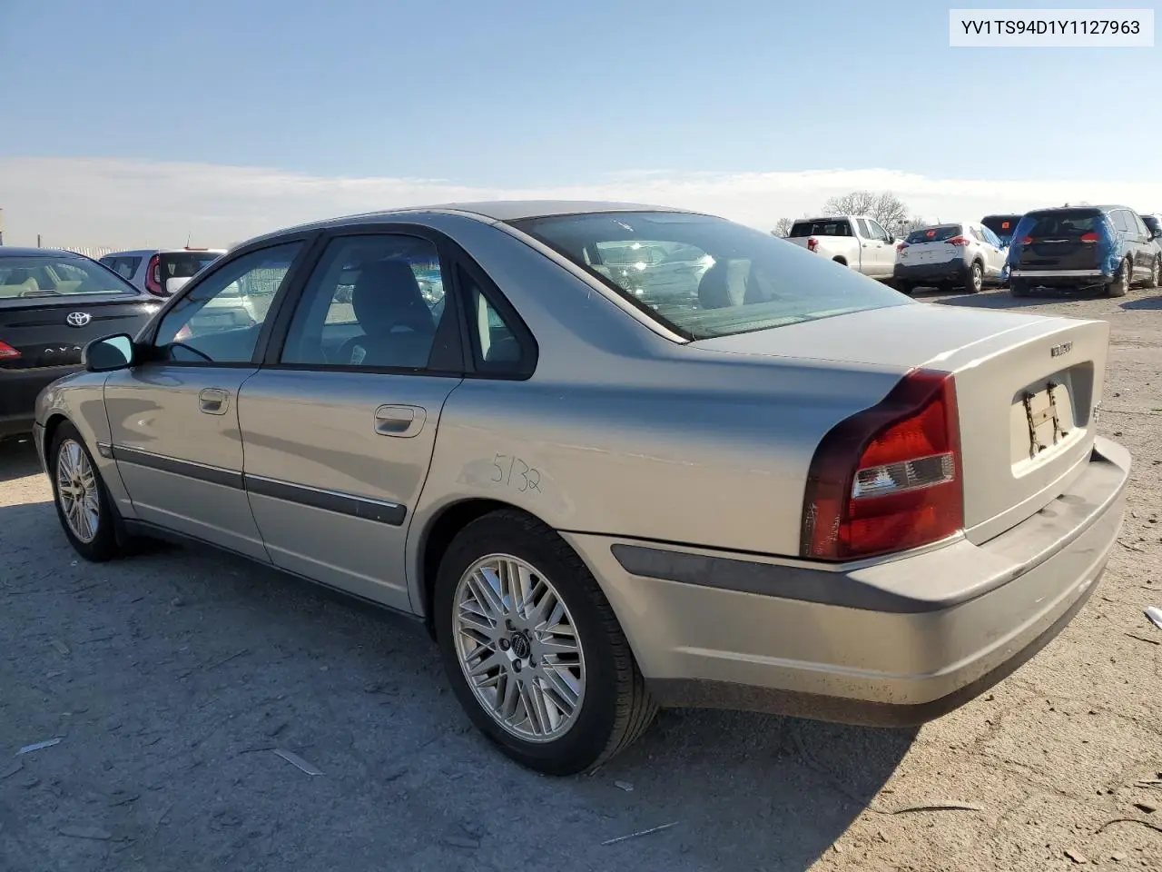 2000 Volvo S80 VIN: YV1TS94D1Y1127963 Lot: 50544615