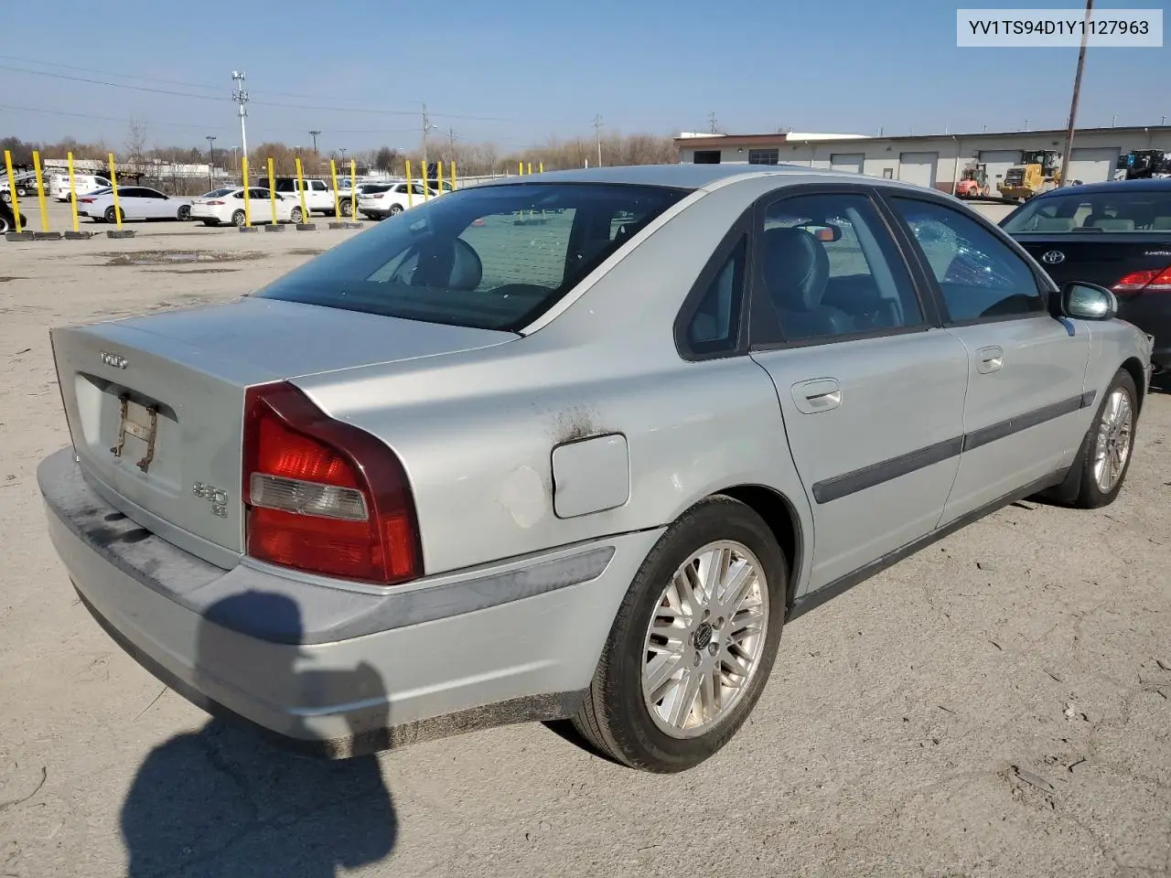 2000 Volvo S80 VIN: YV1TS94D1Y1127963 Lot: 50544615