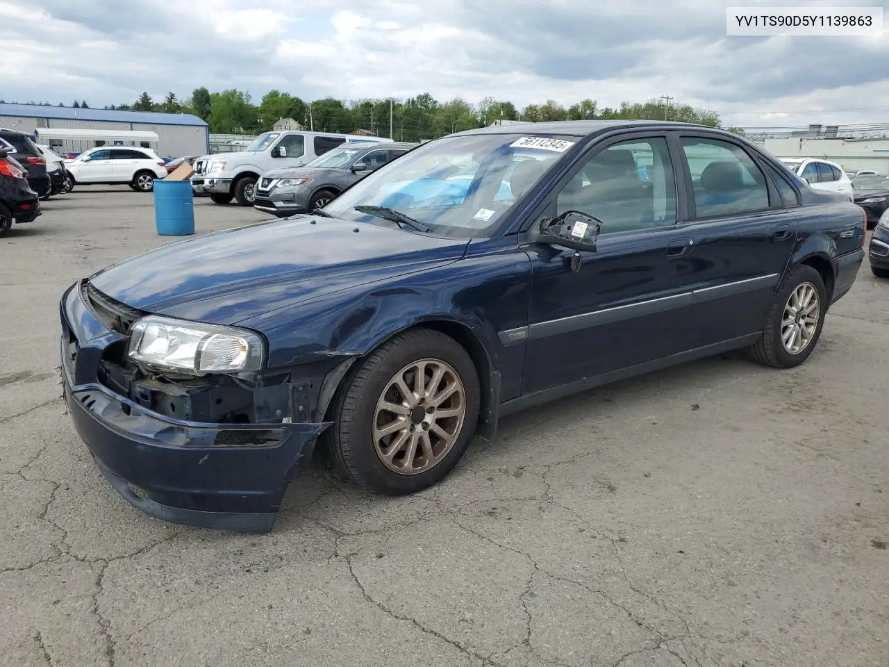 2000 Volvo S80 T6 Turbo VIN: YV1TS90D5Y1139863 Lot: 56112345