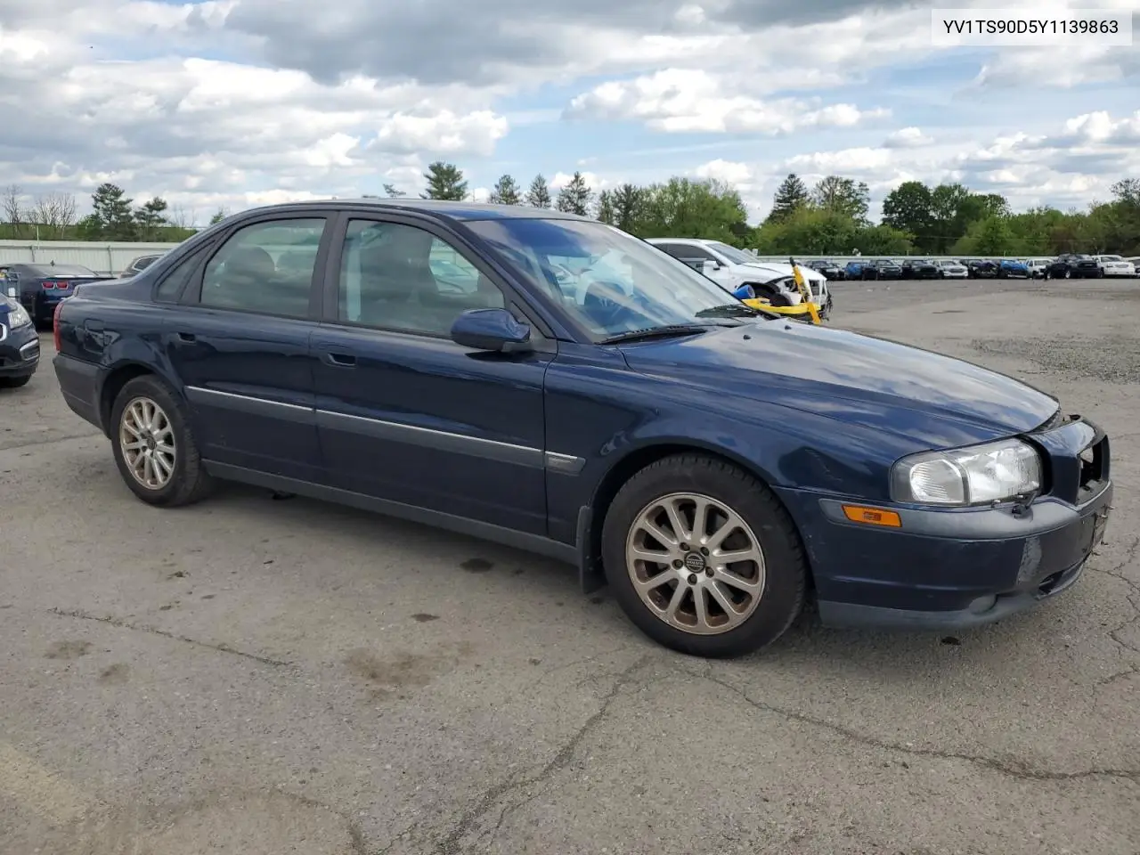 2000 Volvo S80 T6 Turbo VIN: YV1TS90D5Y1139863 Lot: 56112345