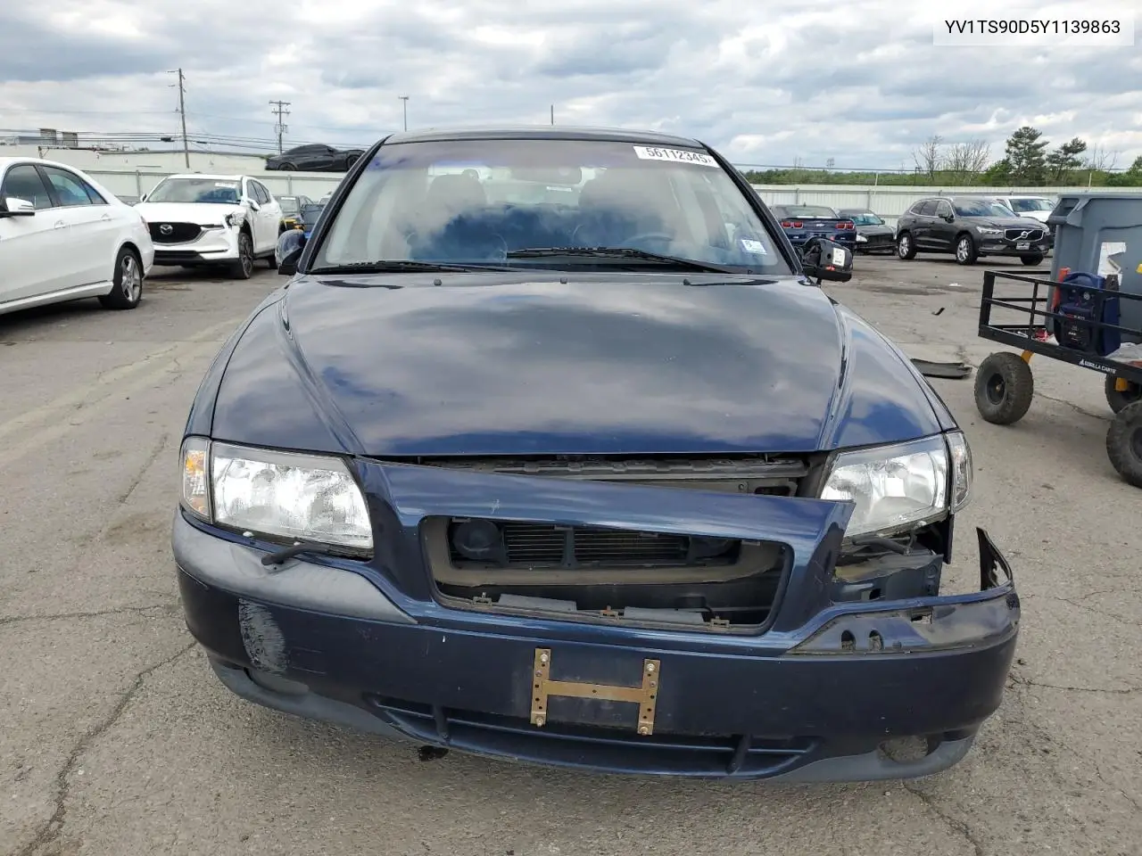 2000 Volvo S80 T6 Turbo VIN: YV1TS90D5Y1139863 Lot: 56112345