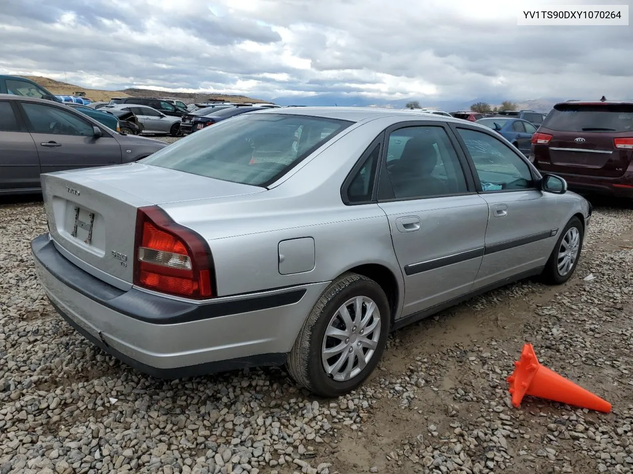 2000 Volvo S80 T6 Turbo VIN: YV1TS90DXY1070264 Lot: 76929394