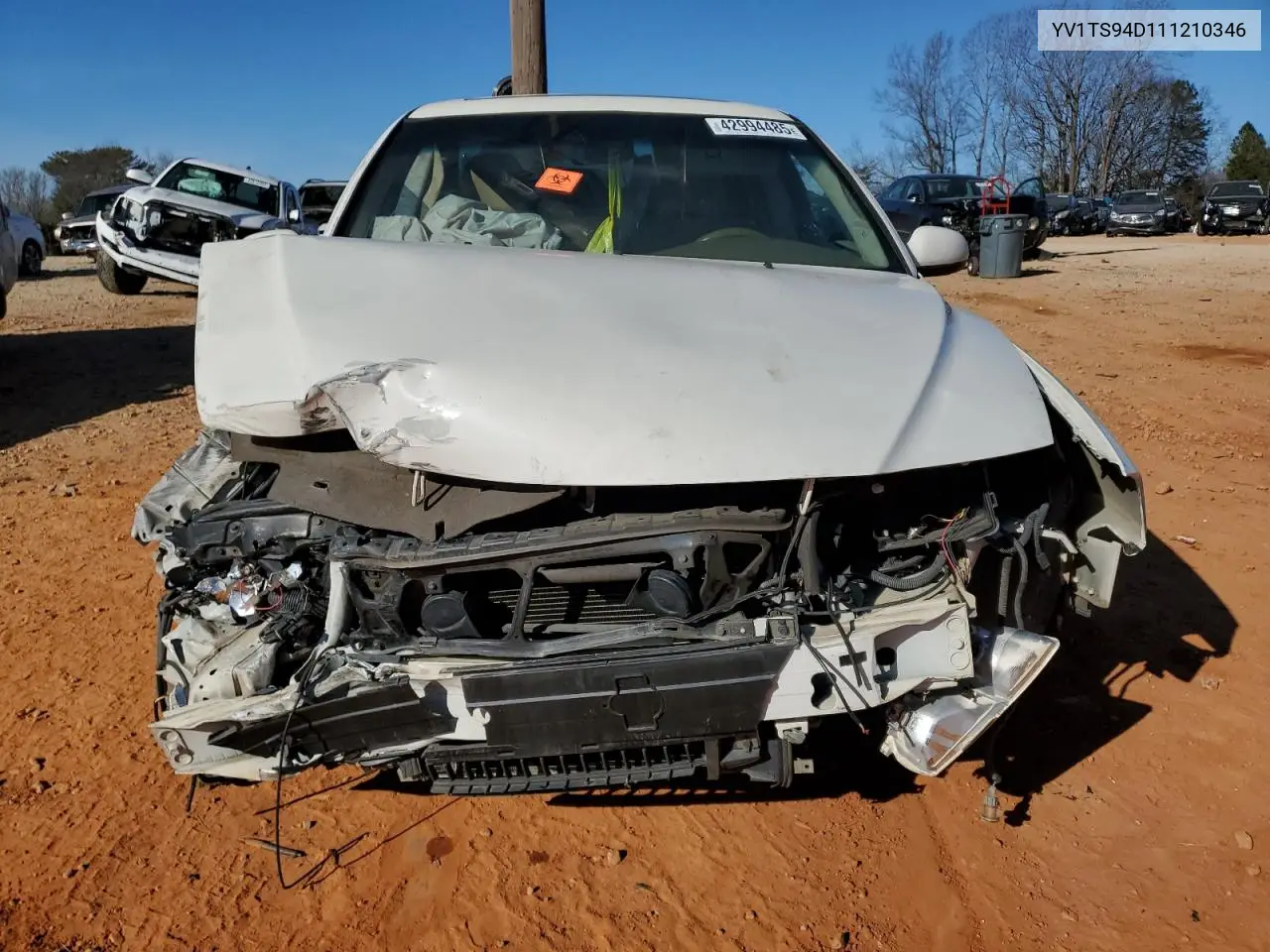 2001 Volvo S80 VIN: YV1TS94D111210346 Lot: 42994485