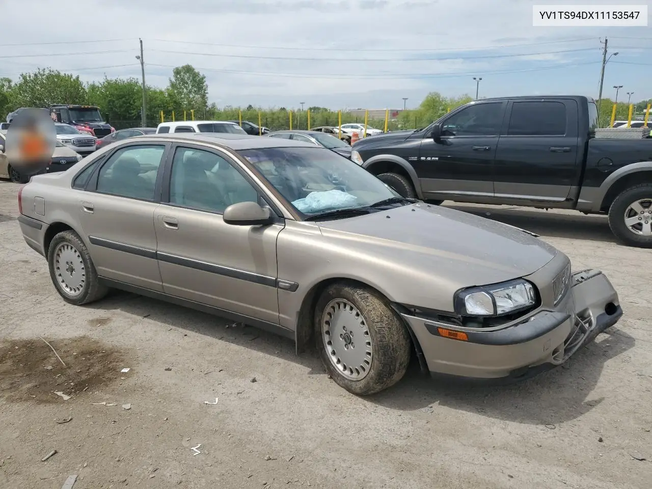2001 Volvo S80 VIN: YV1TS94DX11153547 Lot: 56291205
