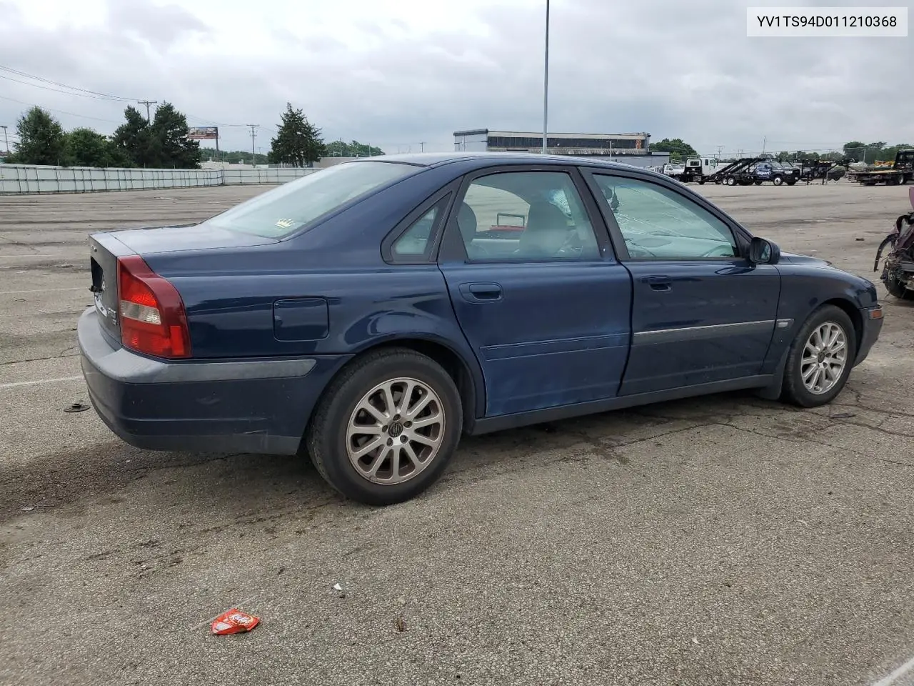 2001 Volvo S80 VIN: YV1TS94D011210368 Lot: 61094305