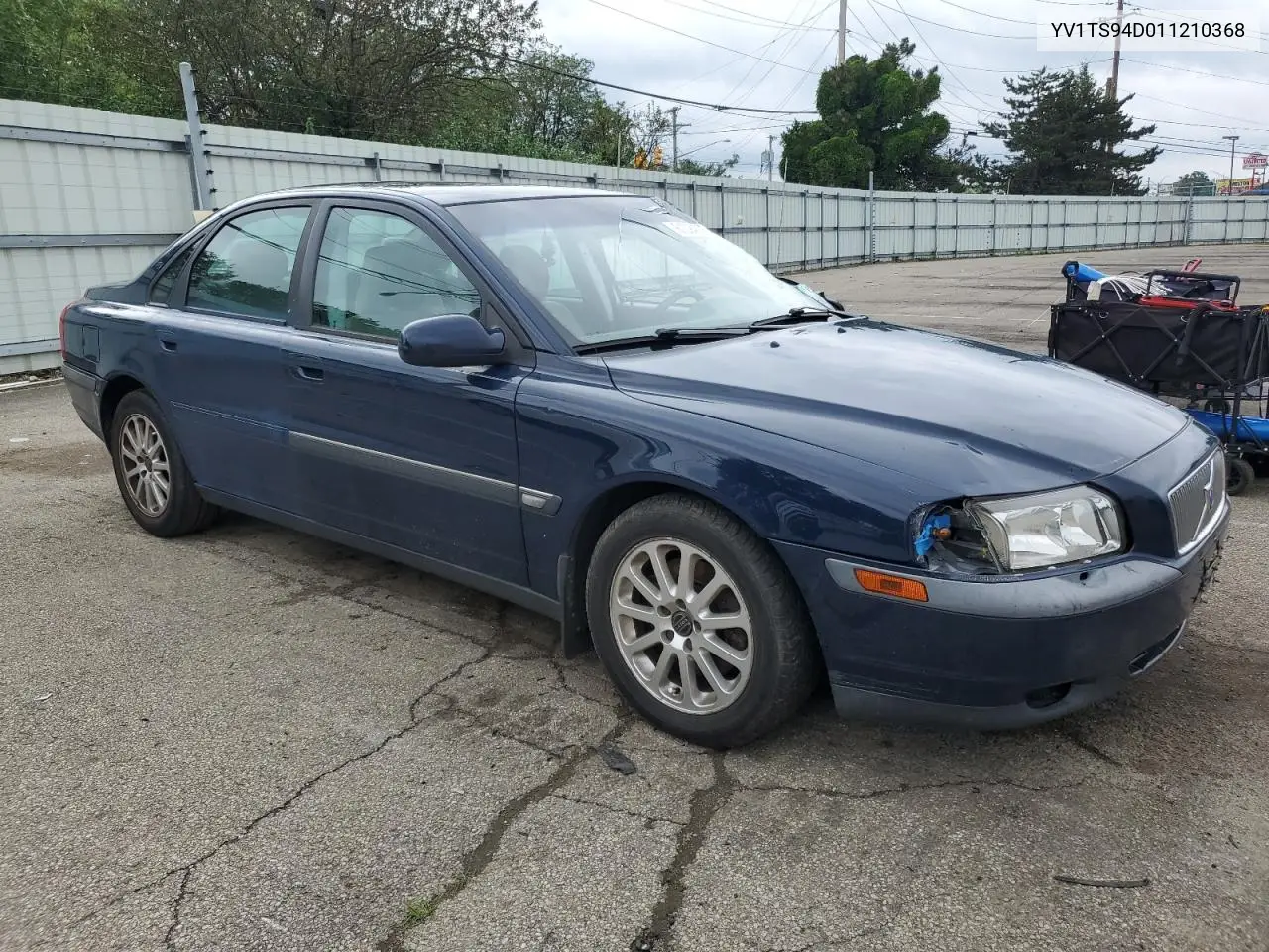 2001 Volvo S80 VIN: YV1TS94D011210368 Lot: 61094305