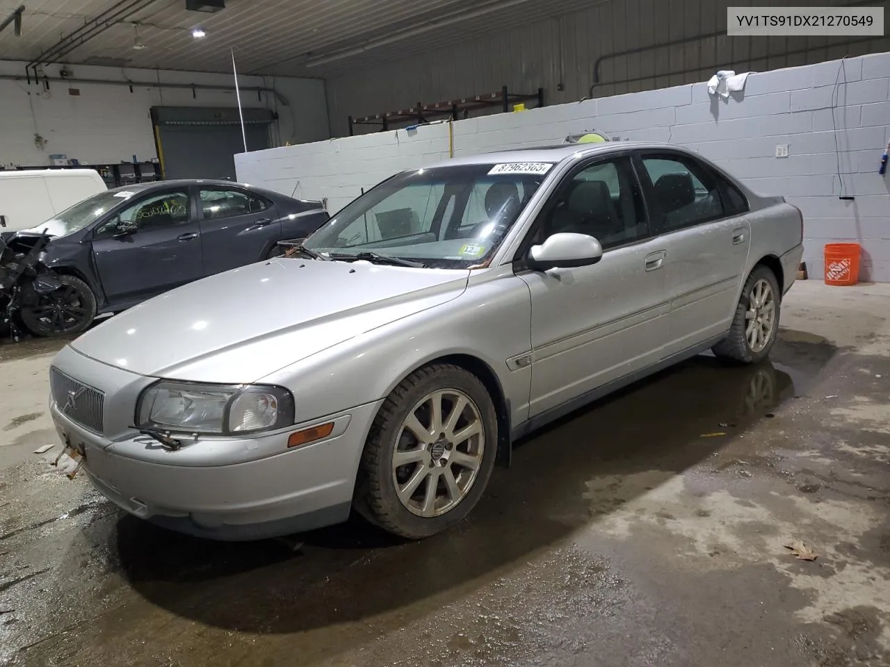 2002 Volvo S80 T6 Turbo VIN: YV1TS91DX21270549 Lot: 87962365