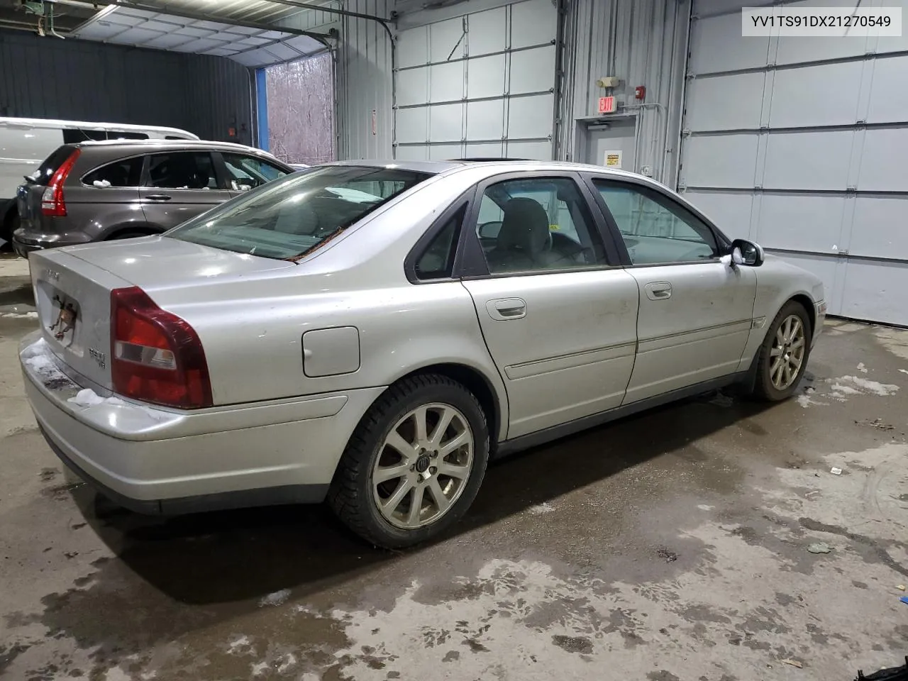 2002 Volvo S80 T6 Turbo VIN: YV1TS91DX21270549 Lot: 87962365