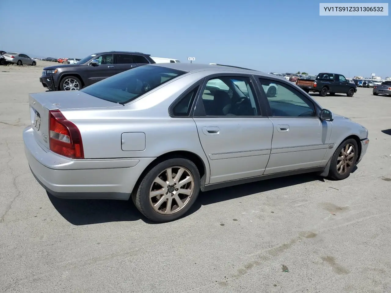 2003 Volvo S80 T6 Turbo VIN: YV1TS91Z331306532 Lot: 53834625