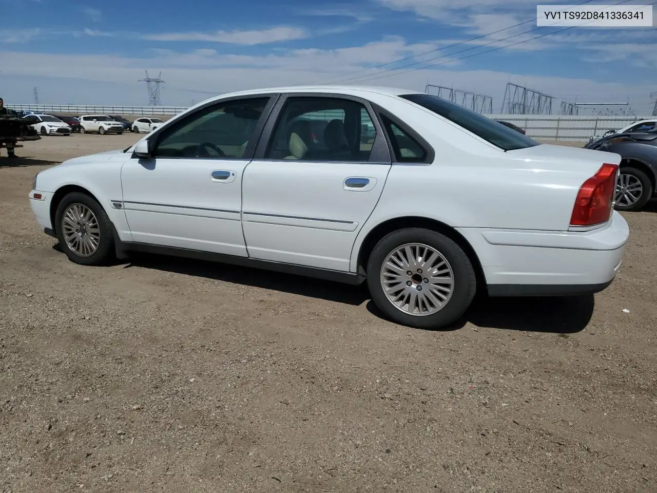 2004 Volvo S80 VIN: YV1TS92D841336341 Lot: 51023705