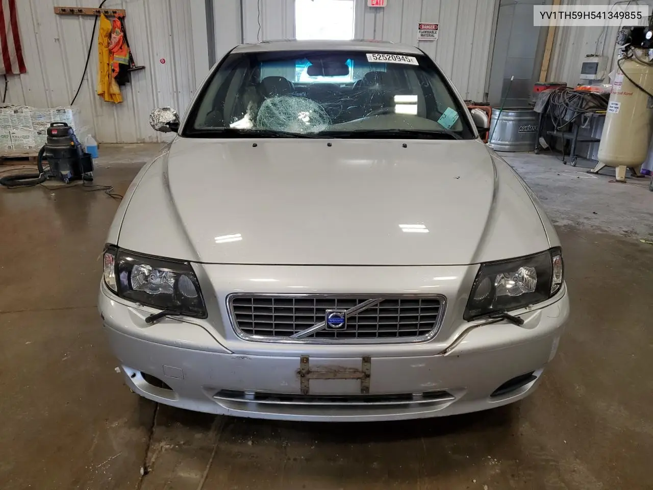 2004 Volvo S80 2.5T VIN: YV1TH59H541349855 Lot: 52520945