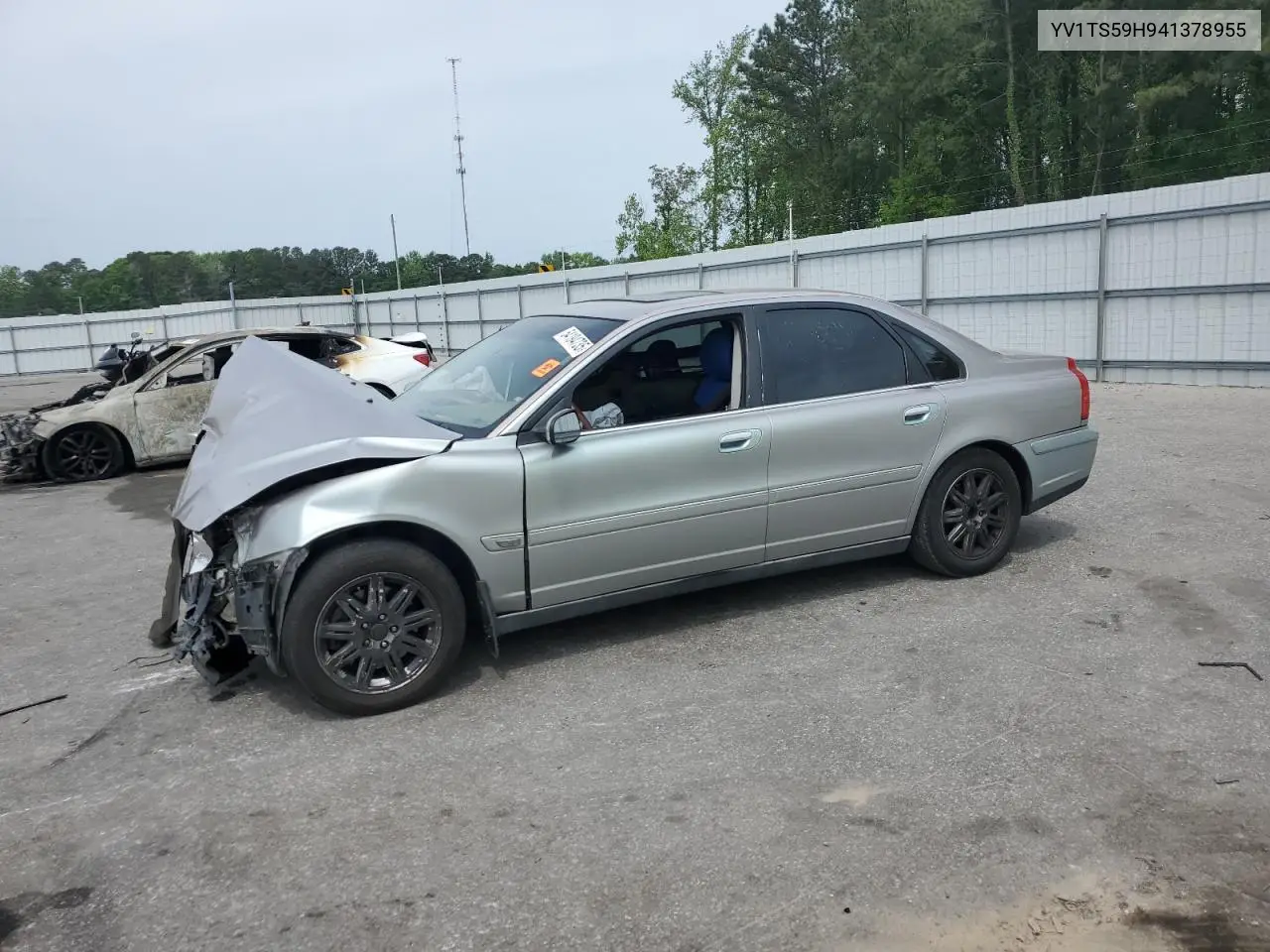 2004 Volvo S80 2.5T VIN: YV1TS59H941378955 Lot: 54194735