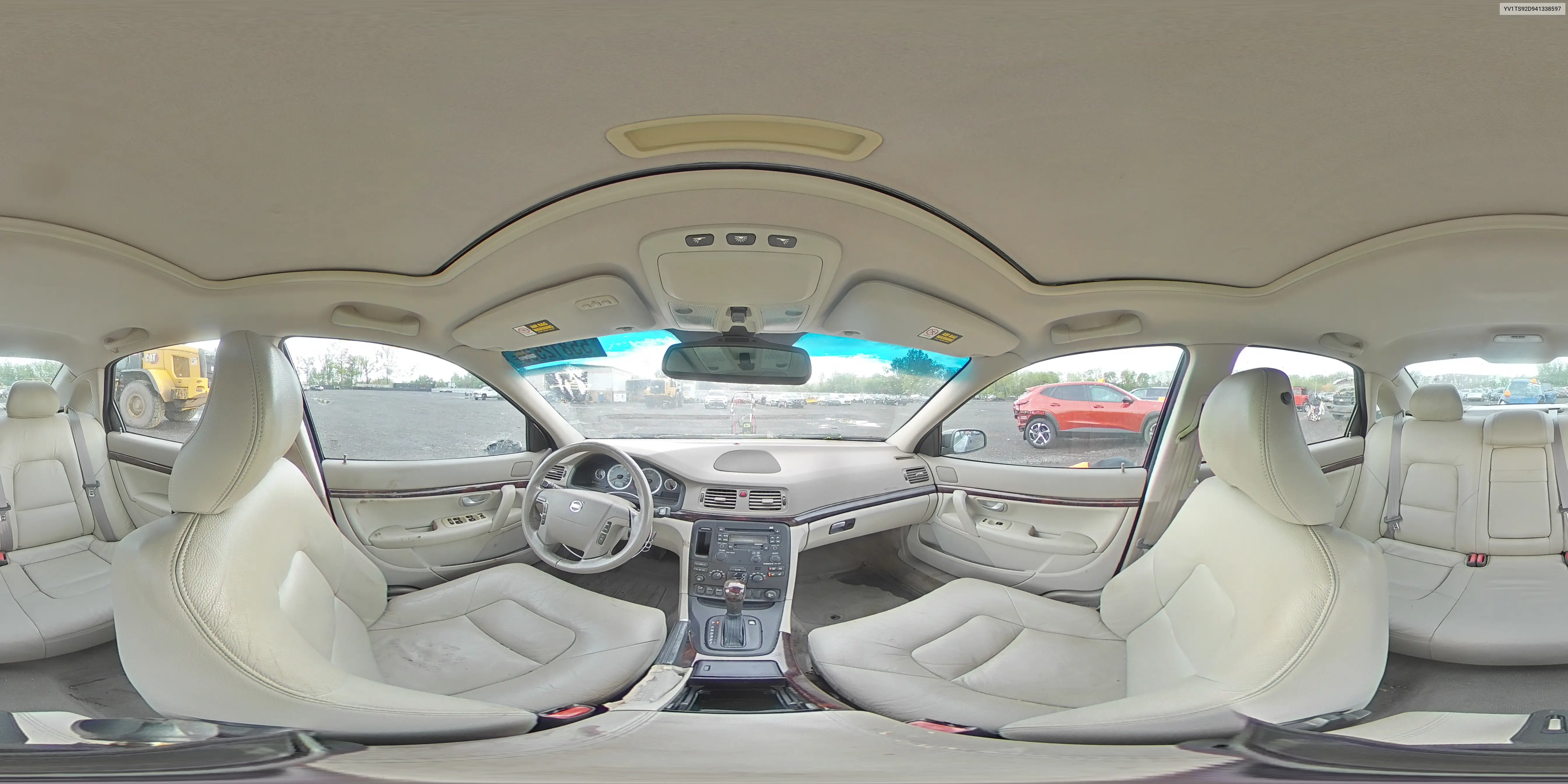 2004 Volvo S80 VIN: YV1TS92D941338597 Lot: 55812535