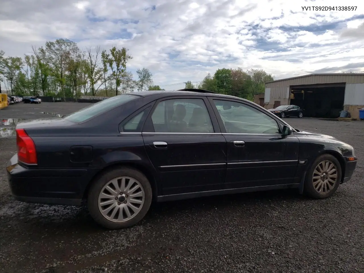 2004 Volvo S80 VIN: YV1TS92D941338597 Lot: 55812535