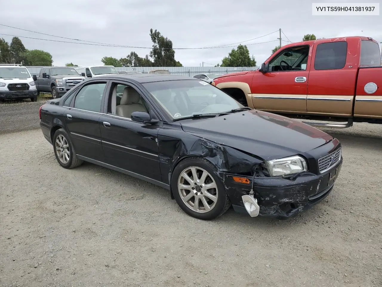 yv1ts59h041381937 YV1TS59H041381937 2004 Volvo S80 2.5T
