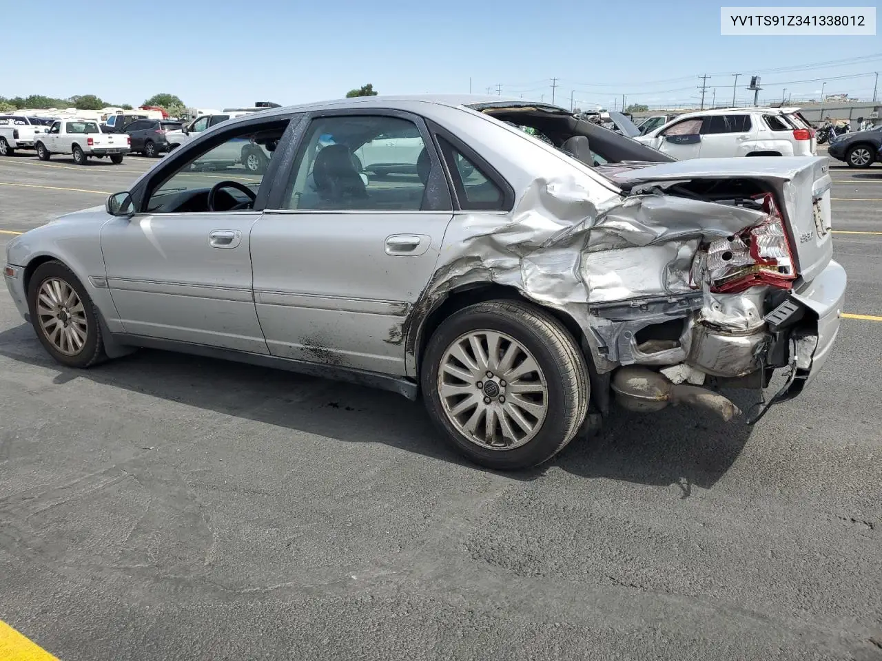2004 Volvo S80 T6 Elite VIN: YV1TS91Z341338012 Lot: 58595785