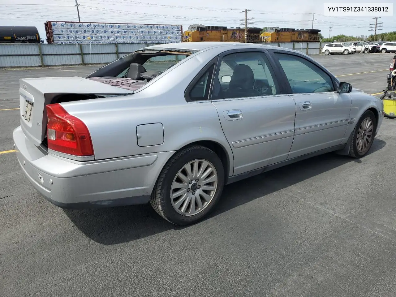 2004 Volvo S80 T6 Elite VIN: YV1TS91Z341338012 Lot: 58595785