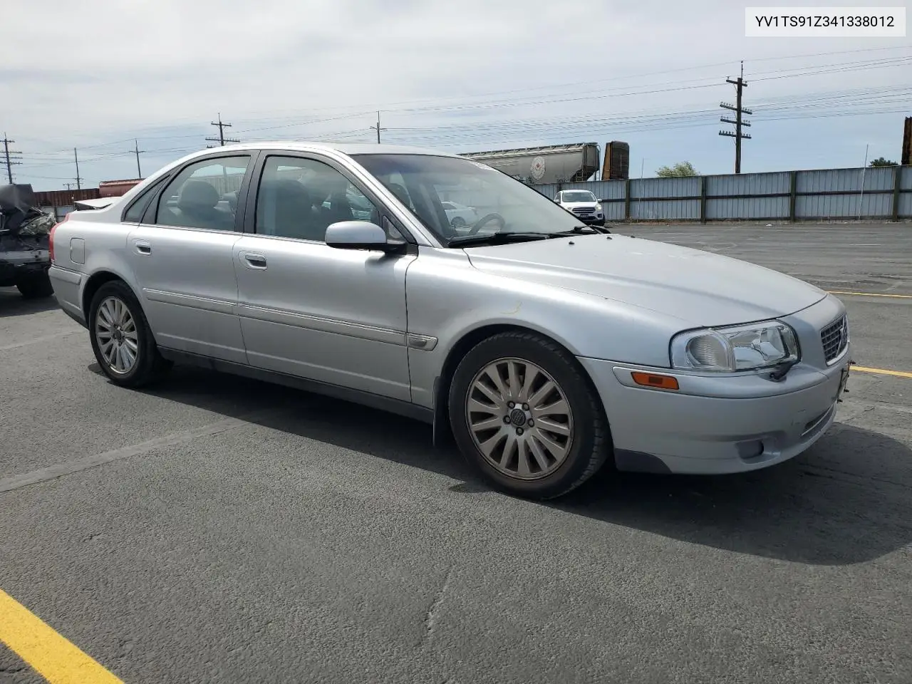 2004 Volvo S80 T6 Elite VIN: YV1TS91Z341338012 Lot: 58595785