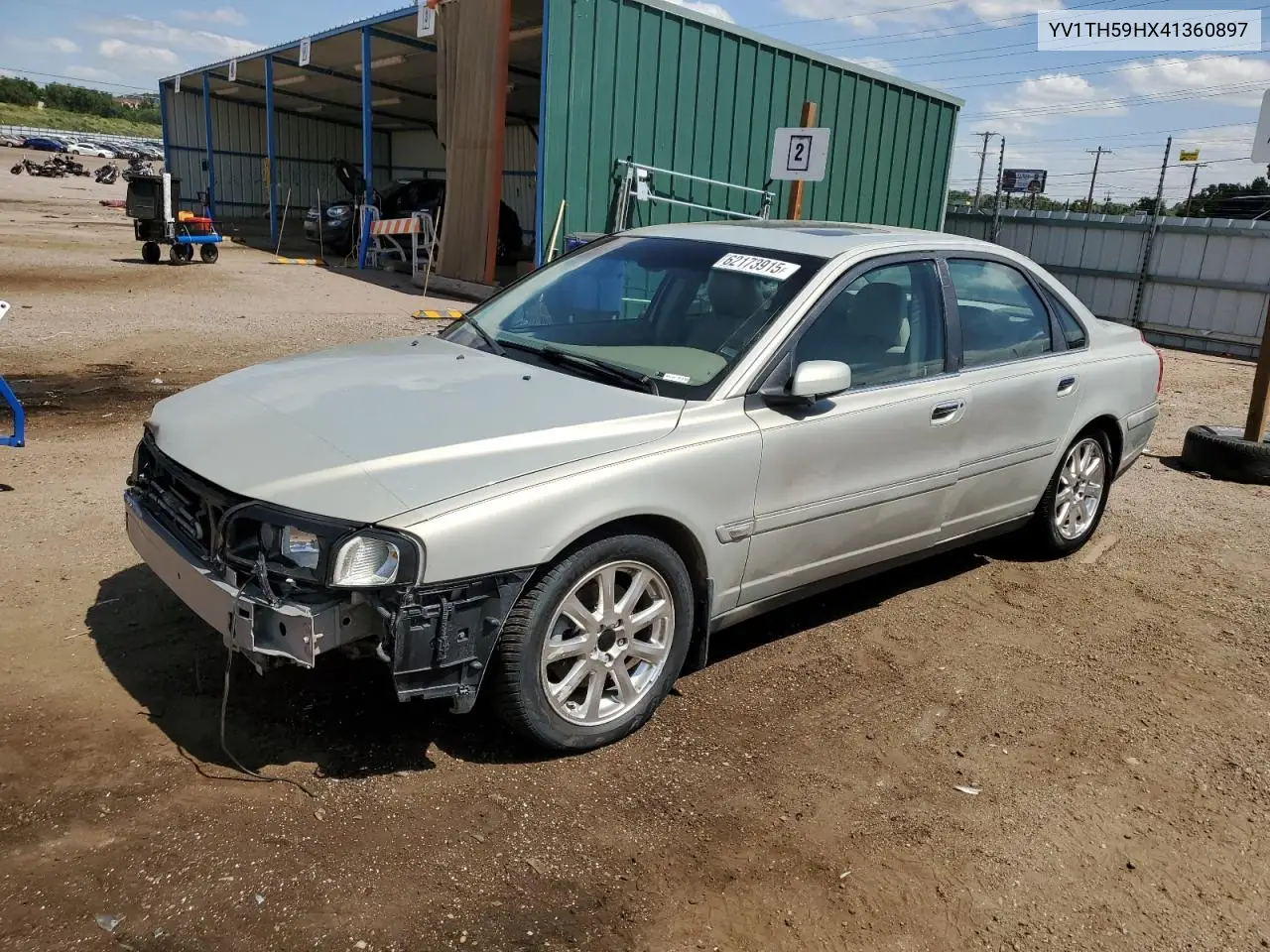 2004 Volvo S80 2.5T VIN: YV1TH59HX41360897 Lot: 62173915