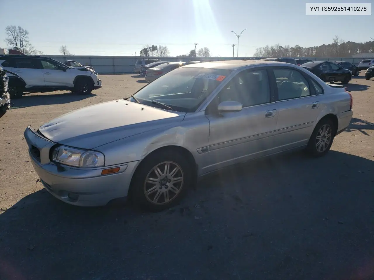 2005 Volvo S80 2.5T VIN: YV1TS592551410278 Lot: 41623815