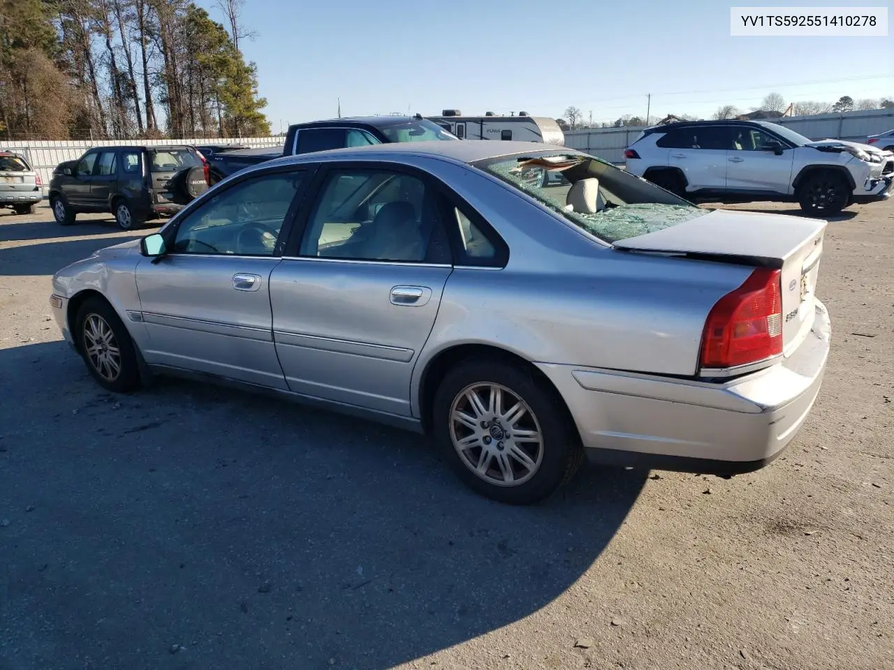 2005 Volvo S80 2.5T VIN: YV1TS592551410278 Lot: 41623815