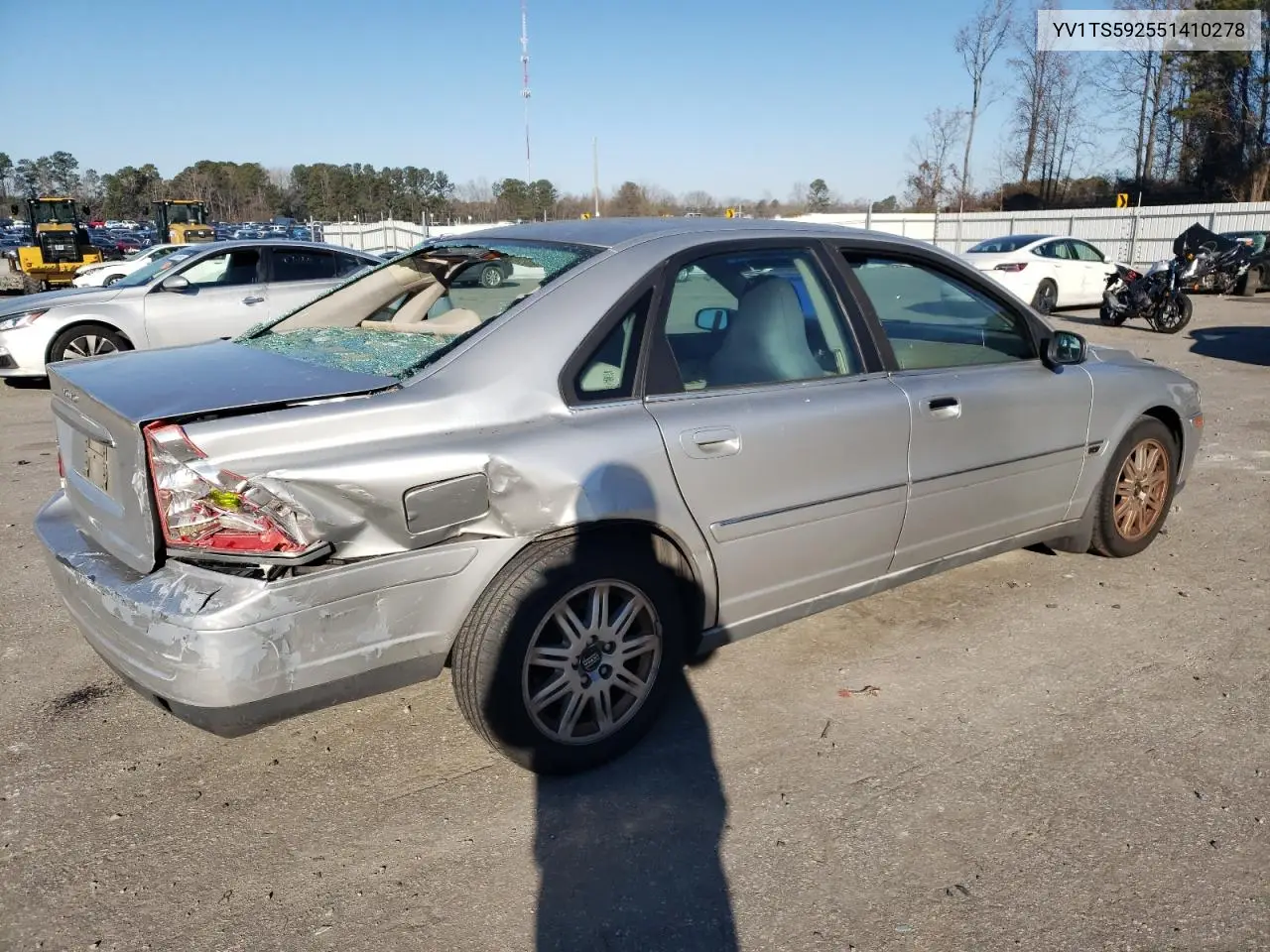 2005 Volvo S80 2.5T VIN: YV1TS592551410278 Lot: 41623815