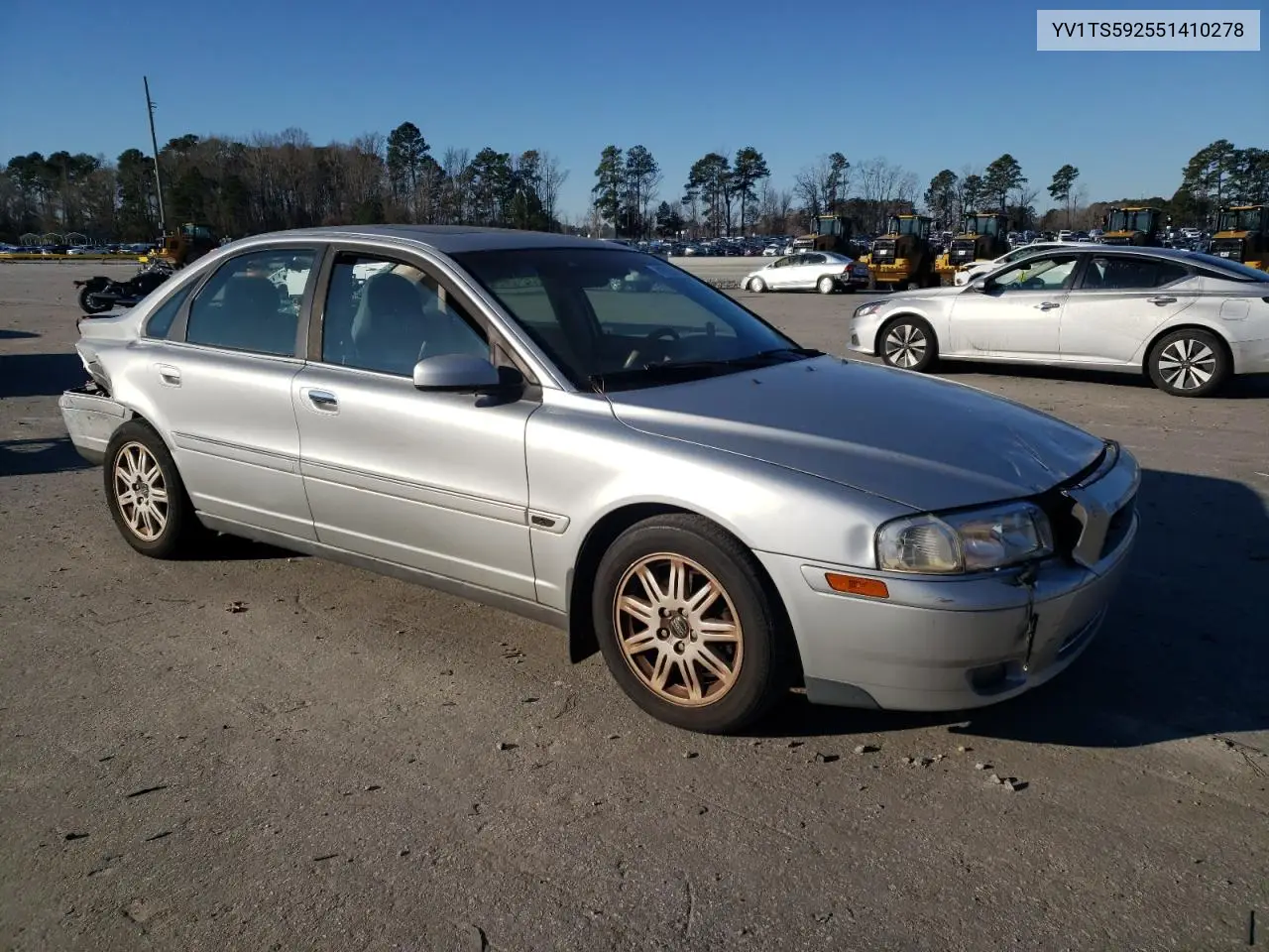 2005 Volvo S80 2.5T VIN: YV1TS592551410278 Lot: 41623815