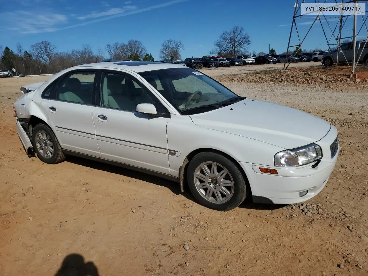 2005 Volvo S80 2.5T VIN: YV1TS592051409717 Lot: 47086015