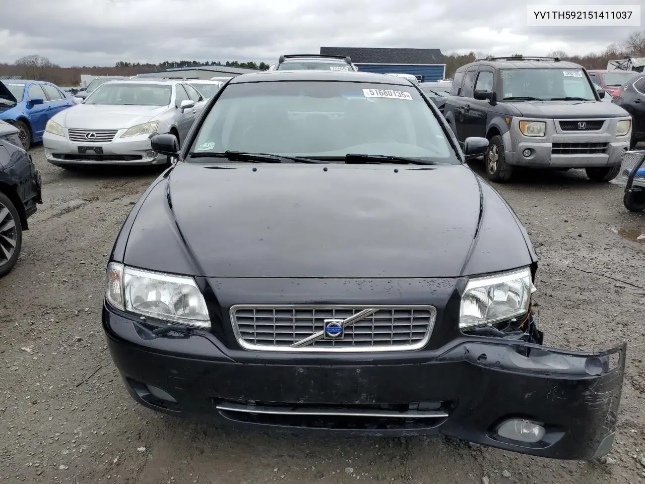 2005 Volvo S80 2.5T VIN: YV1TH592151411037 Lot: 51680135