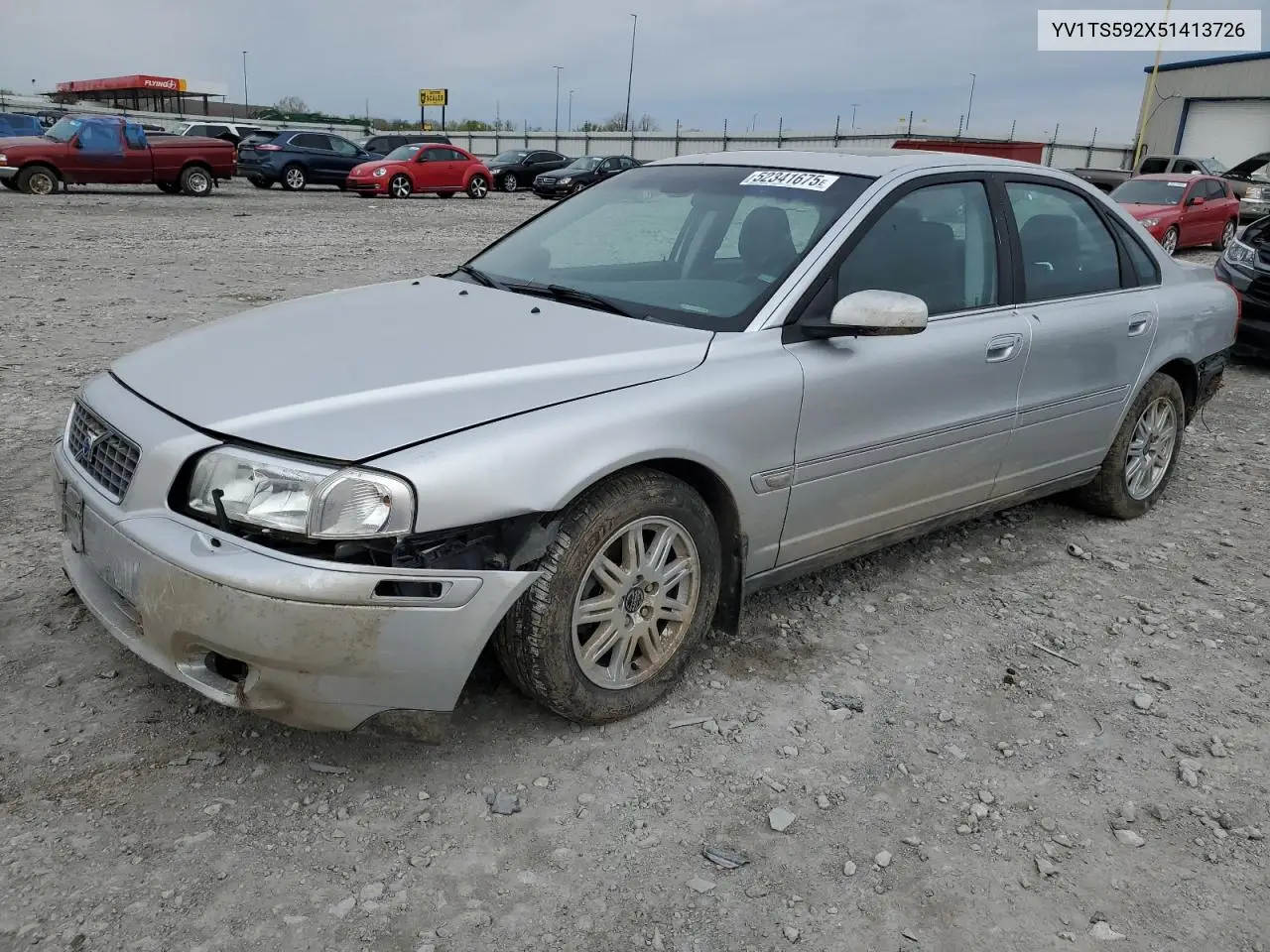 2005 Volvo S80 2.5T VIN: YV1TS592X51413726 Lot: 52341675