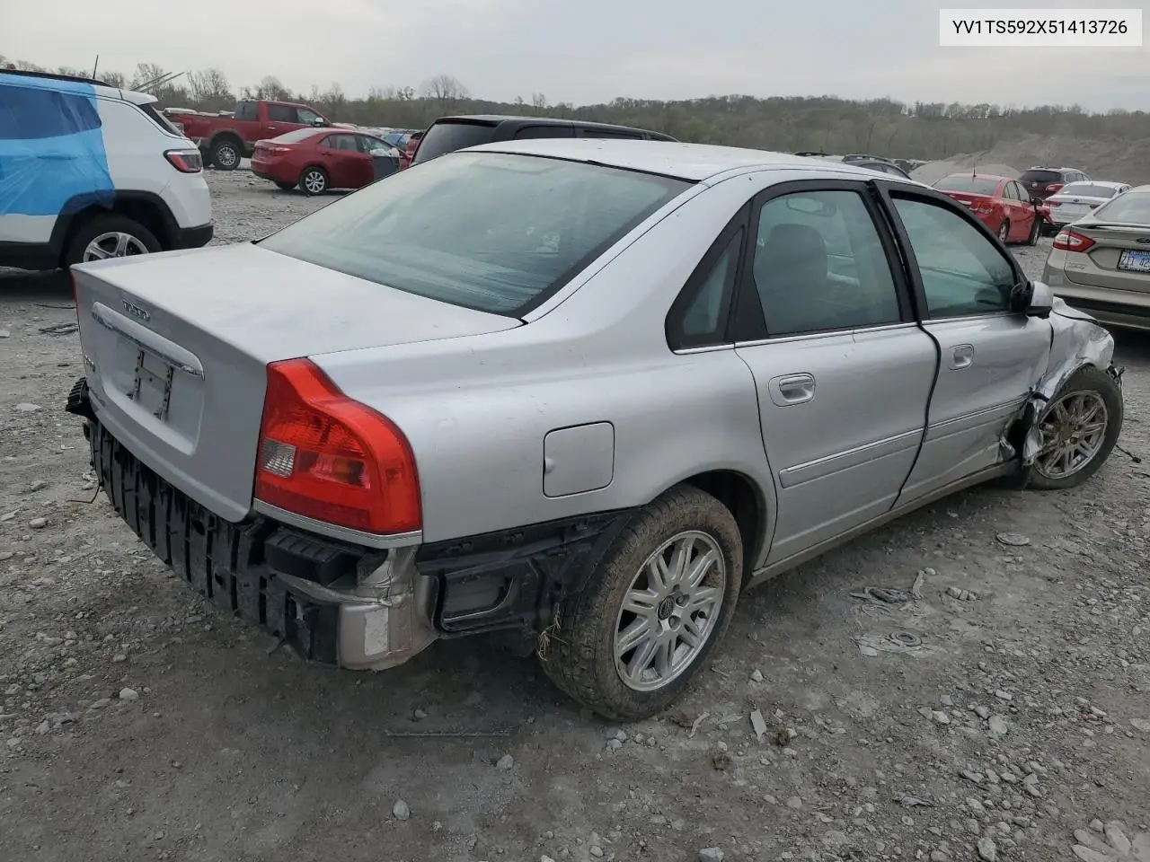 2005 Volvo S80 2.5T VIN: YV1TS592X51413726 Lot: 52341675