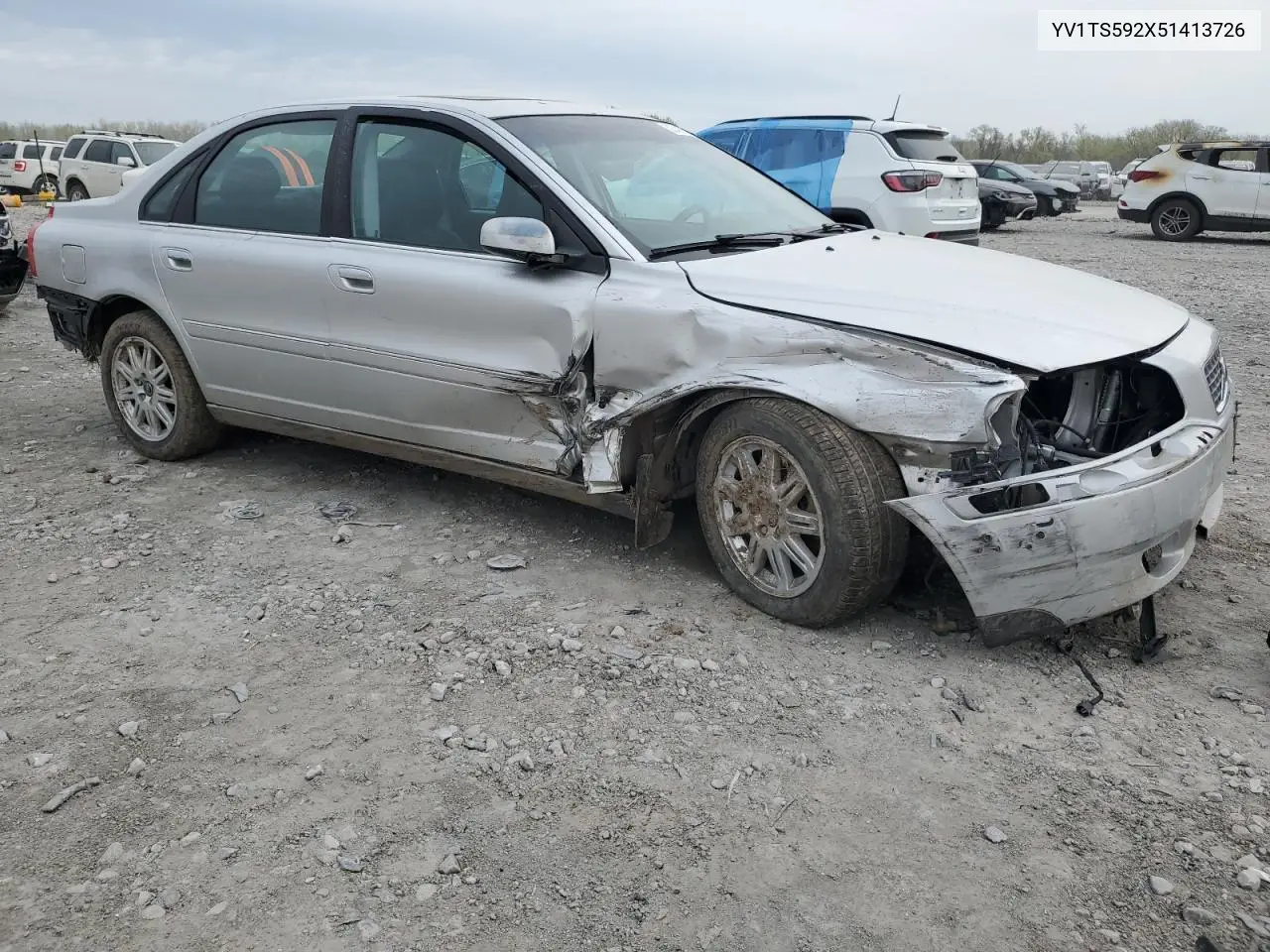 2005 Volvo S80 2.5T VIN: YV1TS592X51413726 Lot: 52341675