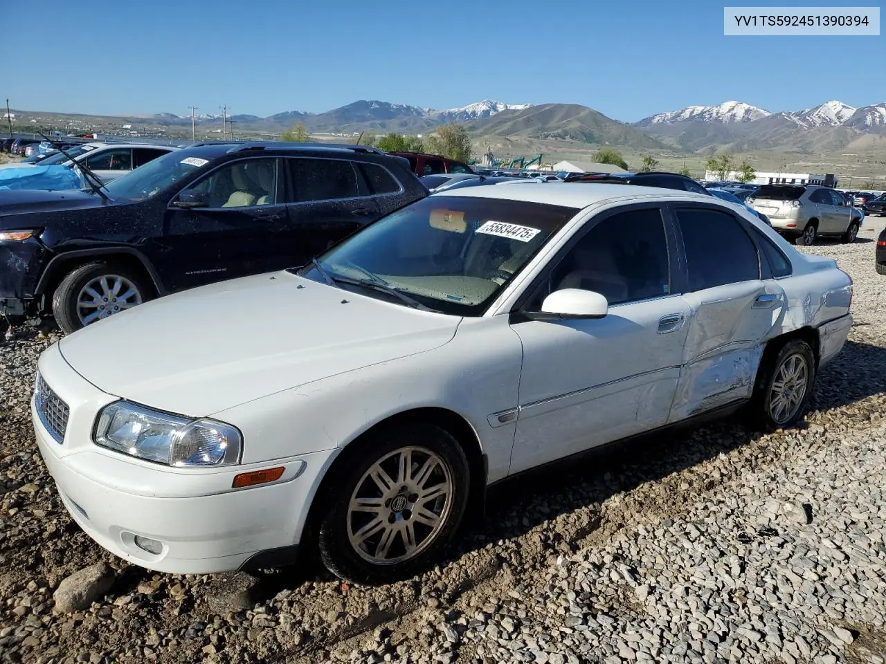2005 Volvo S80 2.5T VIN: YV1TS592451390394 Lot: 55834475