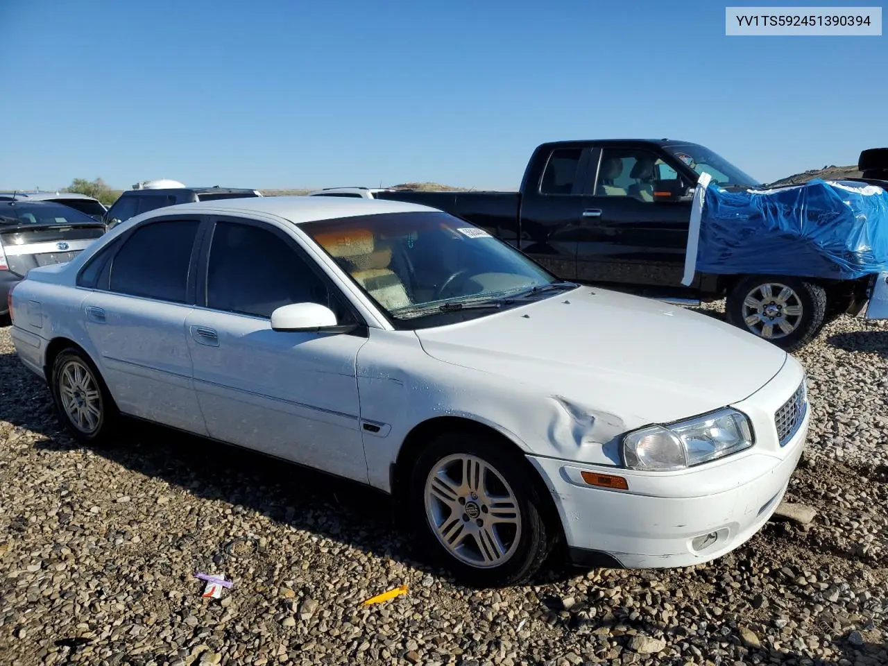 2005 Volvo S80 2.5T VIN: YV1TS592451390394 Lot: 55834475
