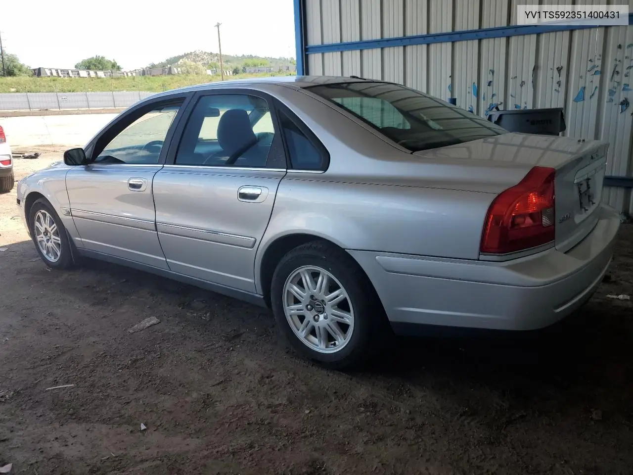2005 Volvo S80 2.5T VIN: YV1TS592351400431 Lot: 60192985