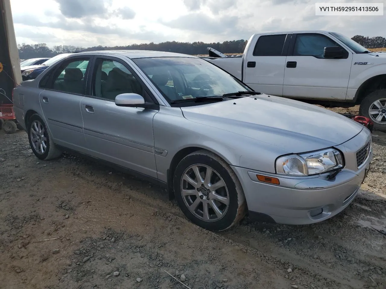2005 Volvo S80 2.5T VIN: YV1TH592951413506 Lot: 83956414