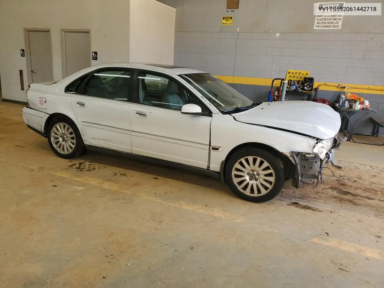2006 Volvo S80 2.5T VIN: YV1TS592061442718 Lot: 45858025