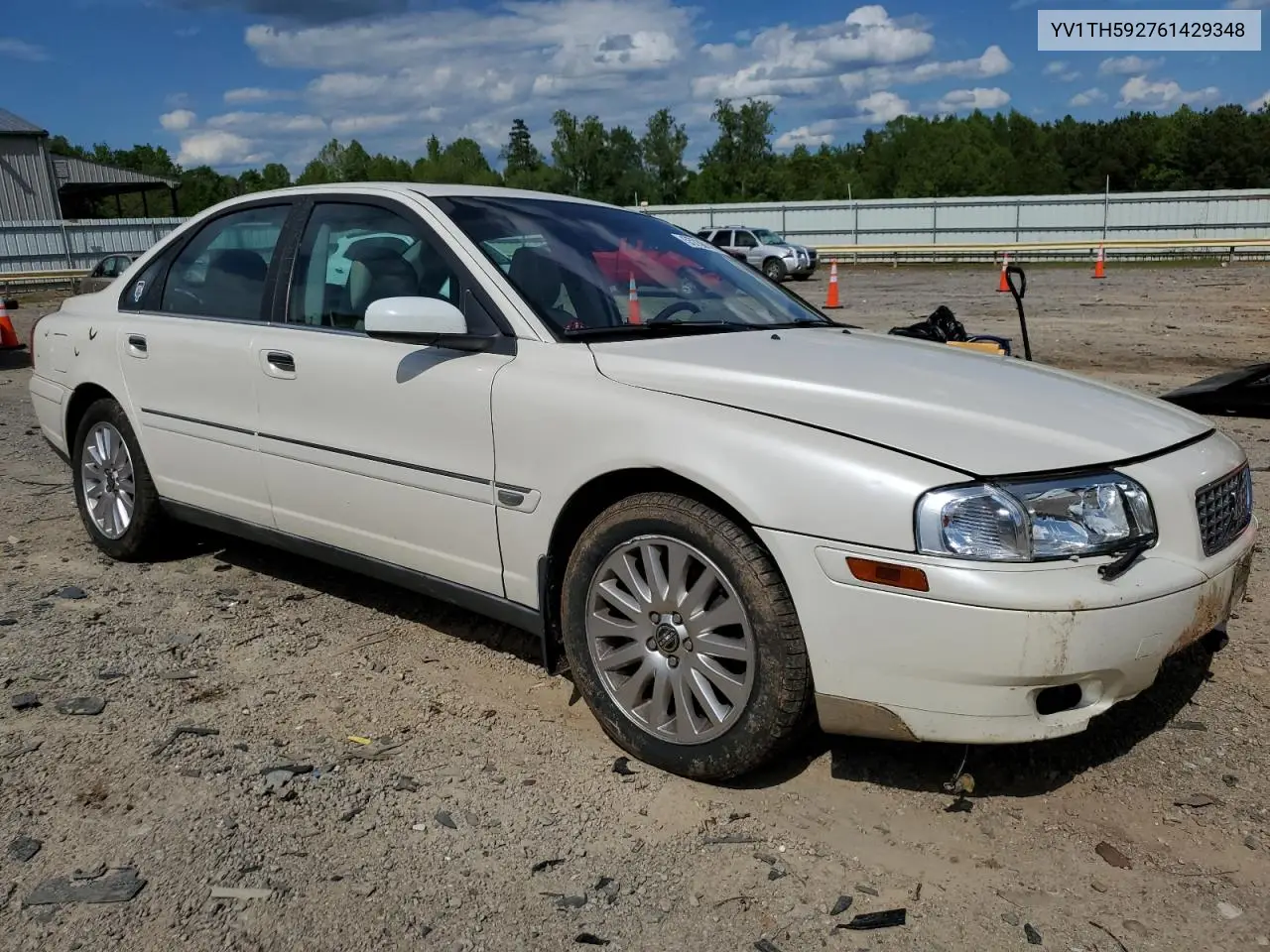 2006 Volvo S80 2.5T VIN: YV1TH592761429348 Lot: 55736145