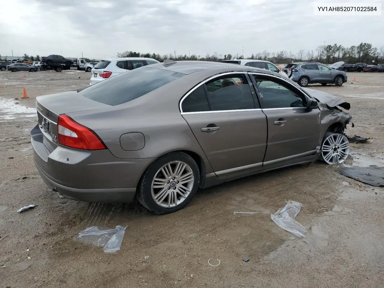 2007 Volvo S80 V8 VIN: YV1AH852071022584 Lot: 47810095