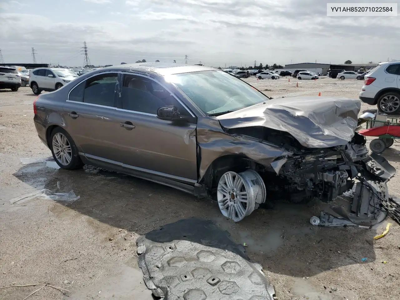2007 Volvo S80 V8 VIN: YV1AH852071022584 Lot: 47810095