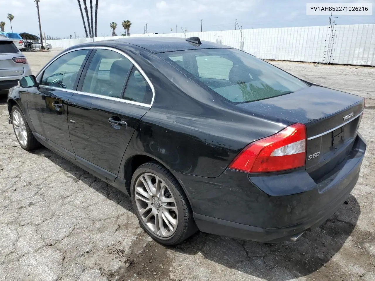 2007 Volvo S80 V8 VIN: YV1AH852271026216 Lot: 55960235