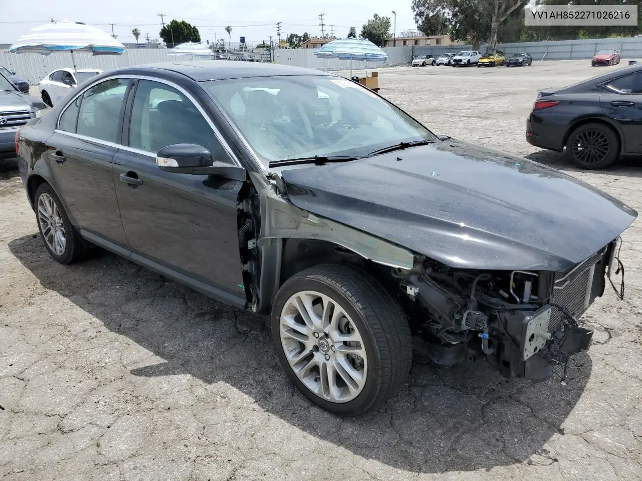 2007 Volvo S80 V8 VIN: YV1AH852271026216 Lot: 55960235